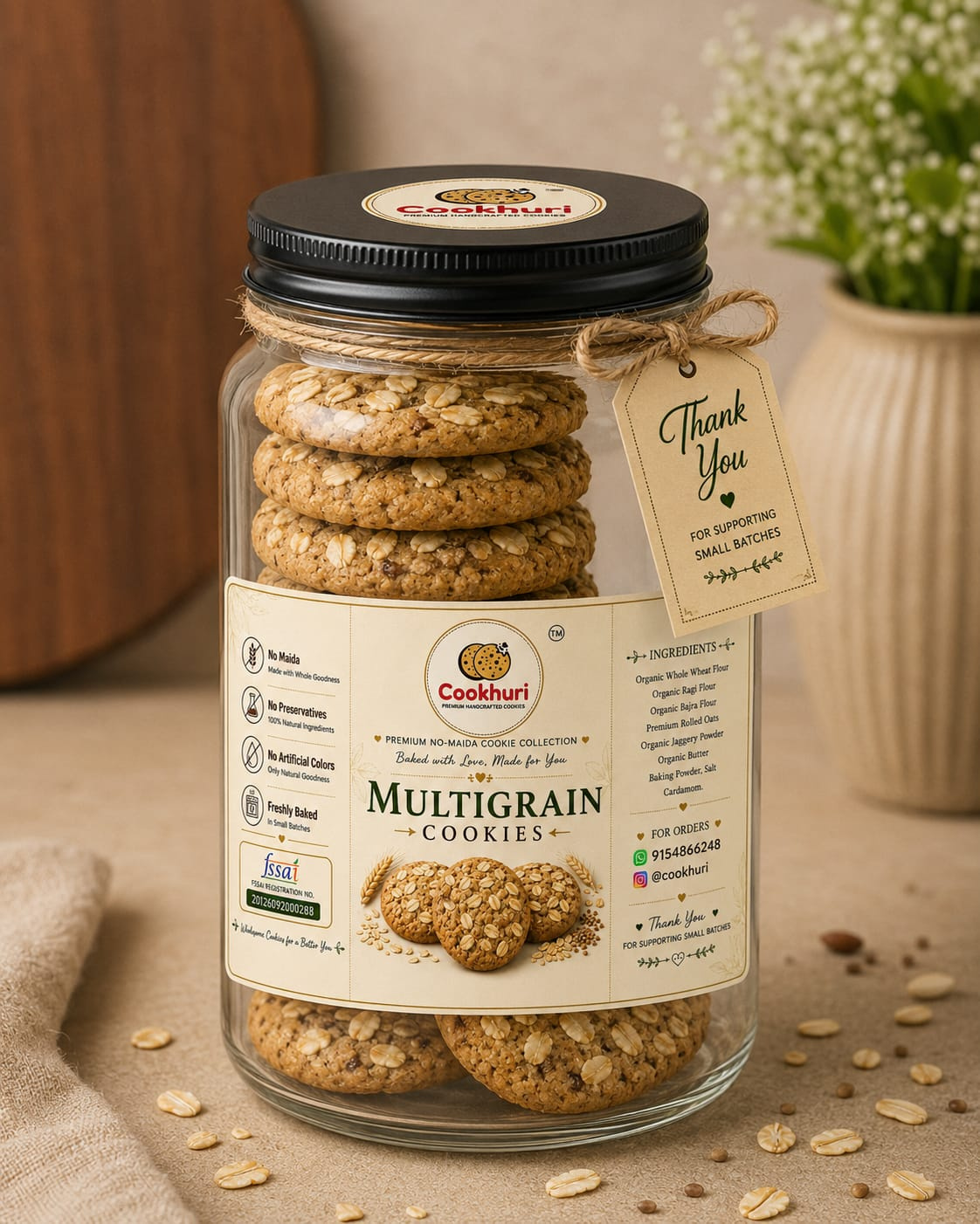 Premium Multigrain Cookies